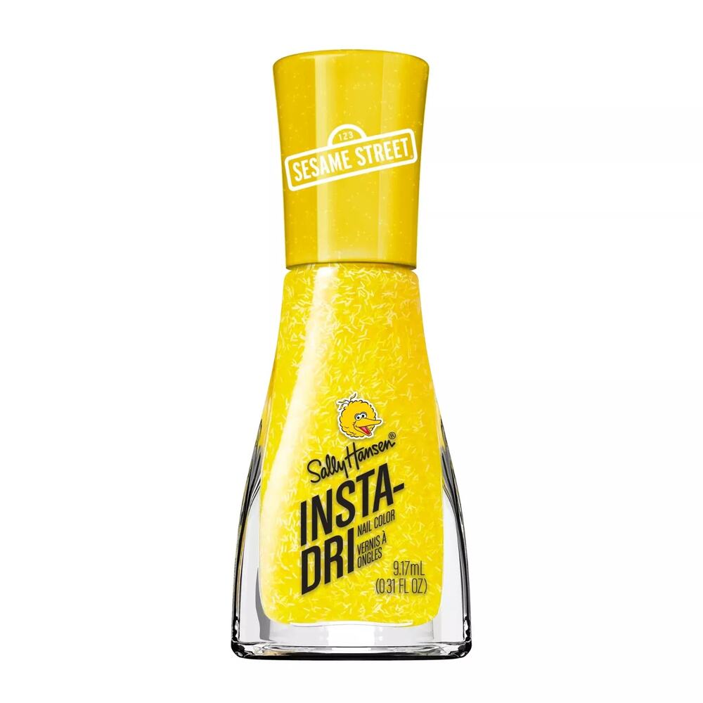 Sally Hansen Insta-Dri Sesame Street Nail Polish, Think BIG 128, 0.31 fl oz NEW